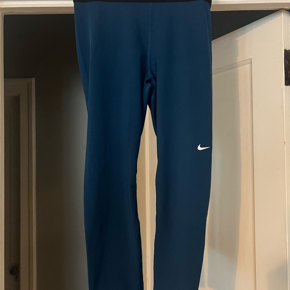 Nike Kids Blue Athletic Leggings